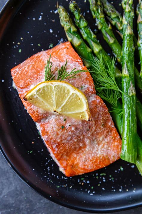 The Best Oven Baked Salmon So Easy Momsdish
