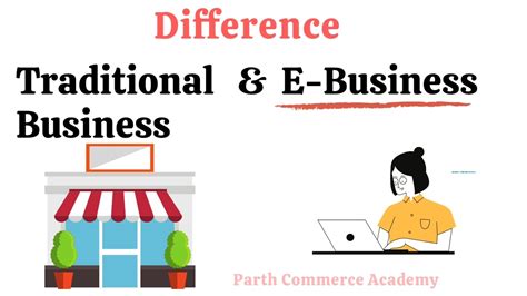 Difference Between Traditional Business And E Business Ch5 Class 11th