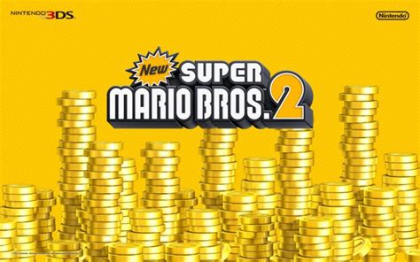 New Super Mario Bros 2 Nintendo Gold Coins Super Mario Super