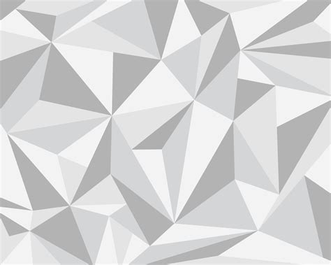 Abstract White Gray Polygonal Geometric Background Vector