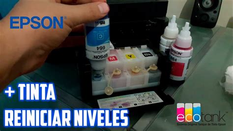 Como Rellenar Tinta Y Reiniciar Niveles De Impresora Multifuncional