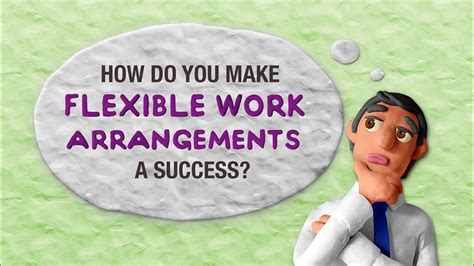 Making Flexible Work Arrangements Fwas A Success Tafep Youtube