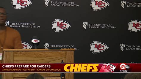 Chiefs Prepare For Raiders ️live From Arrowhead Chiefs Coach Andy