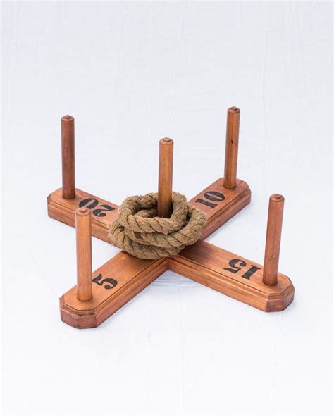 Wooden Quoits Game Woodbotherer Games In Wooden Games Handcraft Wooden