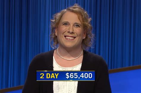 Amy Schneider Admits She Was Super Nervous Defending Jeopardy Title