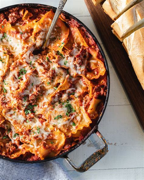 Lunds And Byerlys Easy Skillet Lasagna In 2021 Easy Skillet Dinner