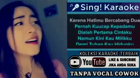Dermaga Cinta Karaoke Smule Duet No Vocal Cowok Youtube