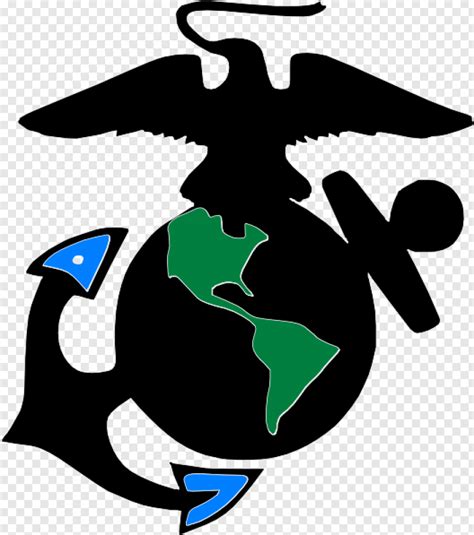 Marine Corps Logo Marine Corp Emblem Clip Art Hd Png Download