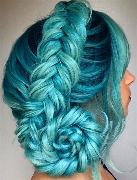 22 Cool Turquoise Hair Ideas For A Bold And Vibrant Look Hairstyle