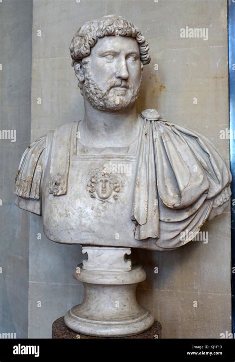 Hadrian Publius Aelius Hadrianus Augustus Roman Emperor From 117 To