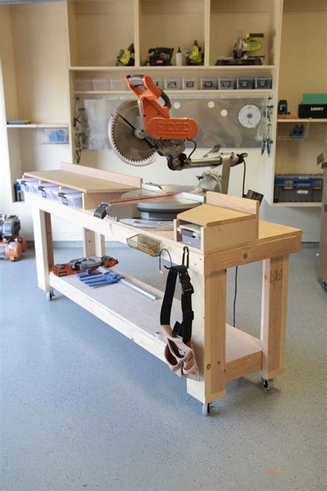 Table saws in this best table saw review run the gamut in price and quality. 7 DIY Miter Saw Stand Plans (Compact + Mobile) | Saws on ...
