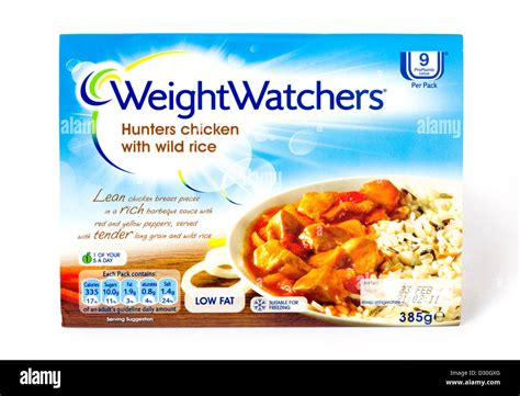 Weight Watchers Ready Meal Stock Photo Alamy