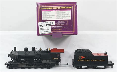 Sold At Auction Mth 20 3311 1 Russian Decapod Western Maryland Steam
