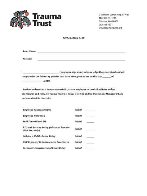 Fillable Online Sample Attestation Form Seiu Healthcare 1199nw Fax