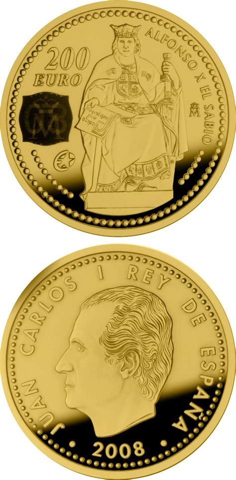 Gold 200 Euro Coins The 200 Euro Coin Series From Spain