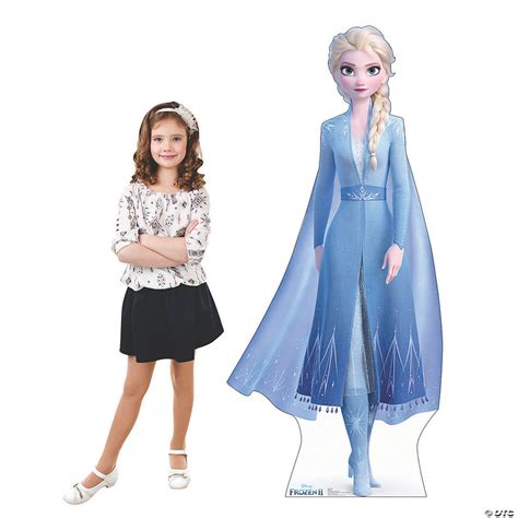 Disneys Frozen Ii Elsa Cardboard Stand Up Oriental Trading