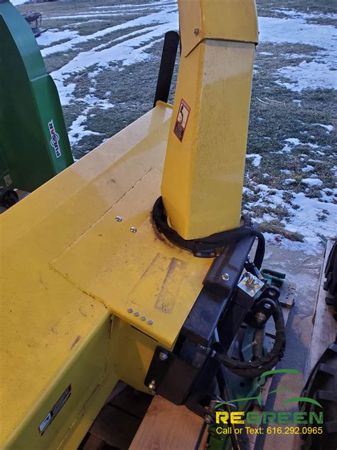 Sold John Deere 59 Snowblower And Front 3 Point Hitch Regreen