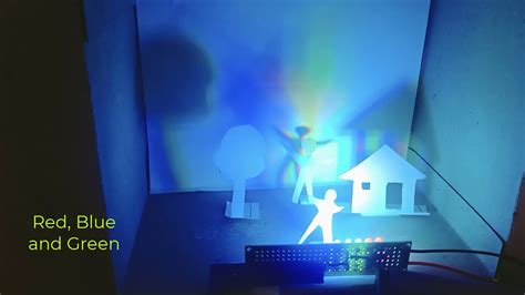 Colored Shadow Light Box - YouTube