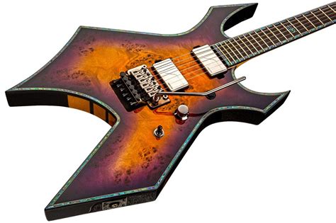 Bc Rich Extreme Series Warlock Exotic Electric Guitar With Floyd Rose