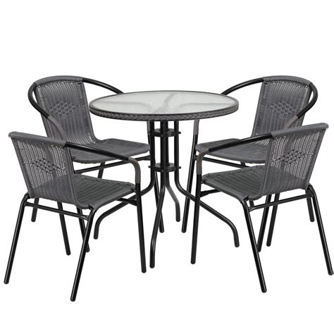 Find the dining room table and chair set that fits both your lifestyle and budget. Outdoor Table and Chairs - Monty Rattan Coffee Table Set ...