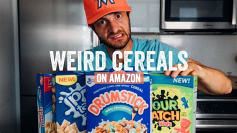 Tasting Weird Cereals From Amazon Again Brunch Boys Youtube
