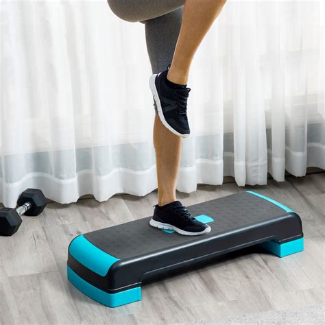 Aerobic Step Height Adjustable Exercise Stepper