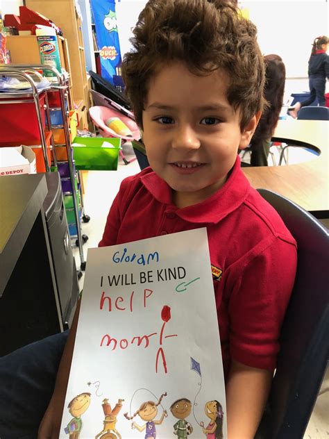 Kindergarteners Show How To Be Kind Scattering Kindness
