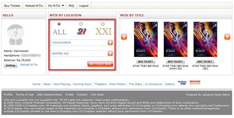 Kalau begitu, langsung simak saja ulasan mengenai cara memesan tiket bioskop secara online berikut ini. Get Pesan Tiket Bioskop Online Pics - Gambar Ngetrend dan ...
