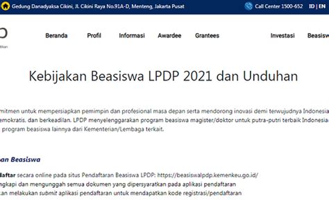 Simak Jadwal Pendaftaran Dan Seleksi Beasiswa LPDP Tahap 2 Di Https