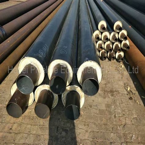 Underground Thermal Insulation Steel Pipe Withpolyurethane Foam And