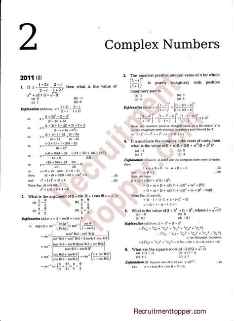 10 Complex Numbers Worksheet Worksheets Decoomo