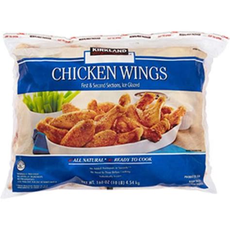 Giving the wings enough room will allow them to cook evenly and crispy all around. Kirkland Signature Ice Glazed All Natural Ready to Cook ...