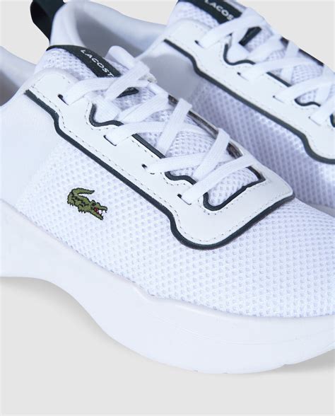 Lacoste Boys White Trainers With Side Logo · Lacoste · Fashion · El