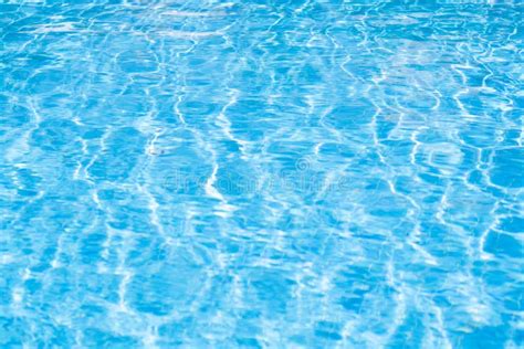 Texture Of Water In Pool Closeup Of Rough Water Surface Texture With