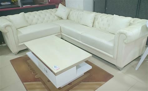 Finding the perfect sofa set online for your home is quite a challenge. Sofa Set In India Audrey 6 Seater L Shape Corner Sofa Set ...