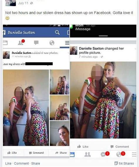 danielle saxton pregnant woman arrested after posing on facebook in stolen dress metro news