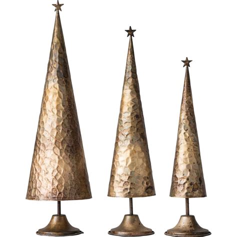 Metal Cone Shaped Christmas Tabletop Tree And Reviews Birch Lane