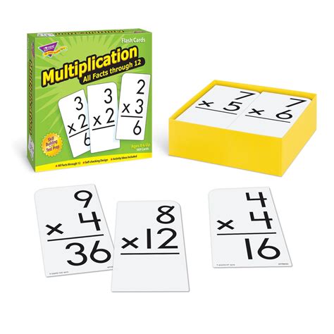 Skill Drill Flash Cards Multiplication 0 12 All Facts T53203 — Trend