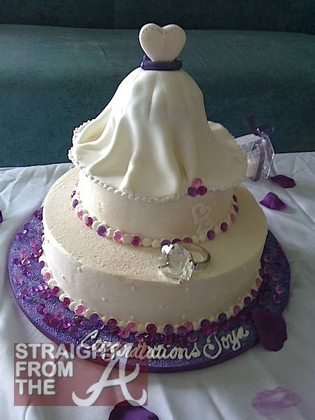 Toya Bridal Shower Cake Straight From The A Sfta Atlanta