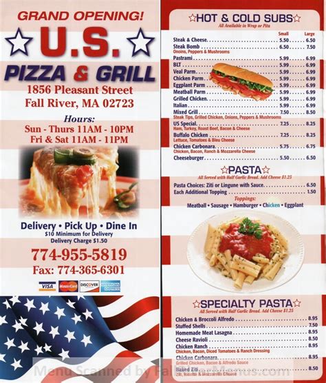 41 william street, limerick, limerick. U.S. Pizza and Grill | Fall River Restaurants