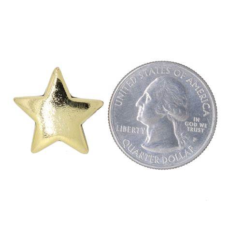 Gold Star Lapel Pin Cc173g Star Achievement And Recognition Etsy