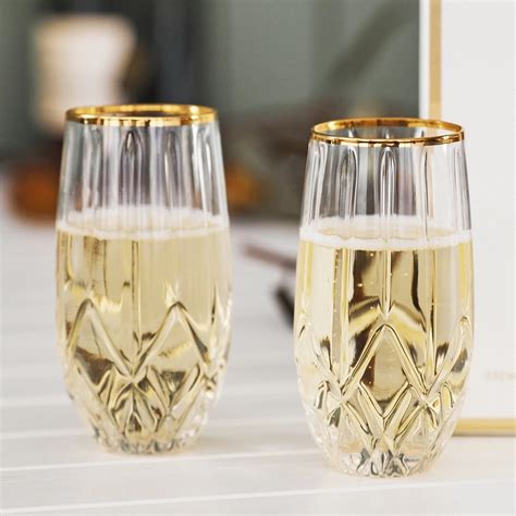 Palermo Home Stemless Champagne Flutes Ts Australia