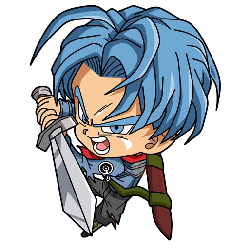 Mirai Trunks Chibi Facudibuja By Facudibuja On Deviantart