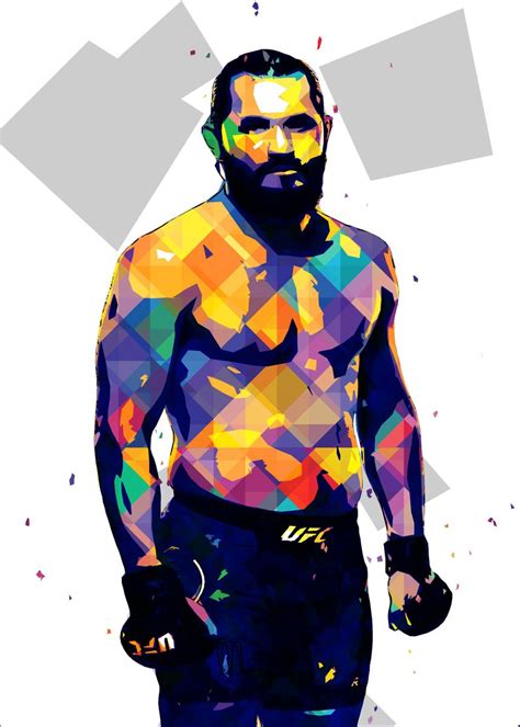 Jorge Masvidal Poster By Sheldonbennett Studio Displate