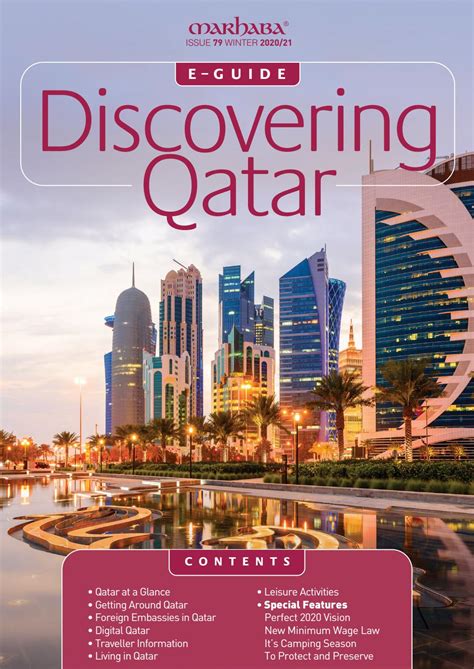 Discovering Qatar E Guide Winter 202021 By Marhaba Information Guide
