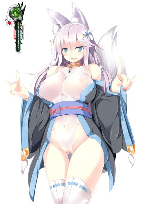 Sexy Naked Anime Kitsune Girls
