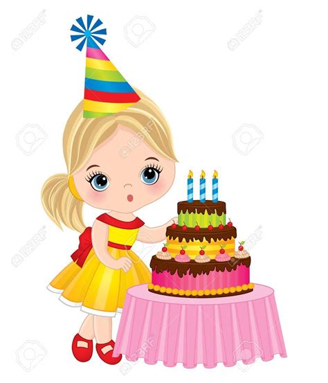 Girl Birthday Cake Clipart 10 Free Cliparts Download Images On
