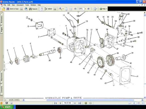 Allis Chalmers G Tractor Complete Parts Manual With Detailed Etsy Canada