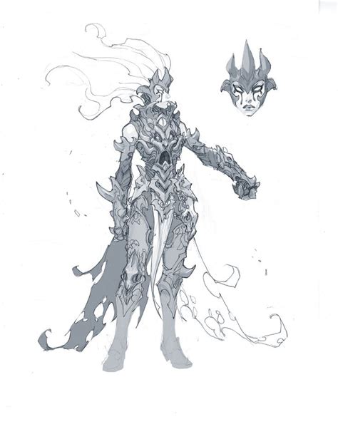 Alien Concept Art Armor Concept Darksiders Horsemen Darksiders Iii