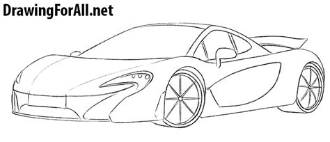 Mclaren 720s Mclaren P1 Colouring Sheet